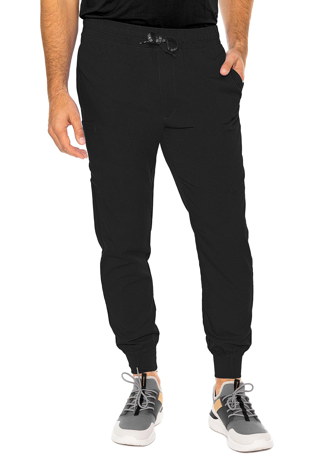 Touch MC7777 Bowen Jogger Black Model Image Front | Rothwear