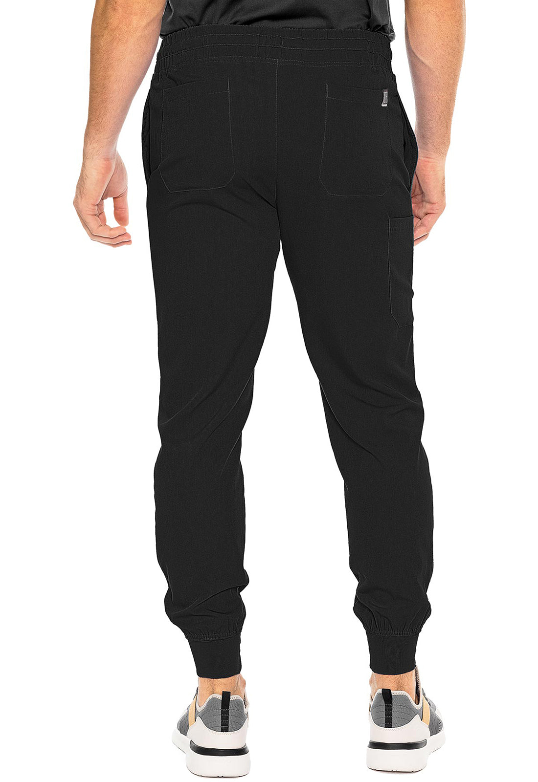 Touch MC7777 Bowen Jogger Black Model Image Back | Rothwear