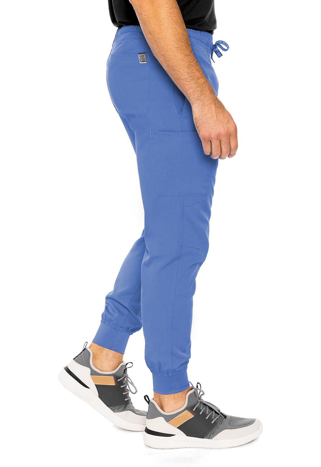 Touch MC7777 Bowen Jogger Ciel Model Image Left Side | Rothwear