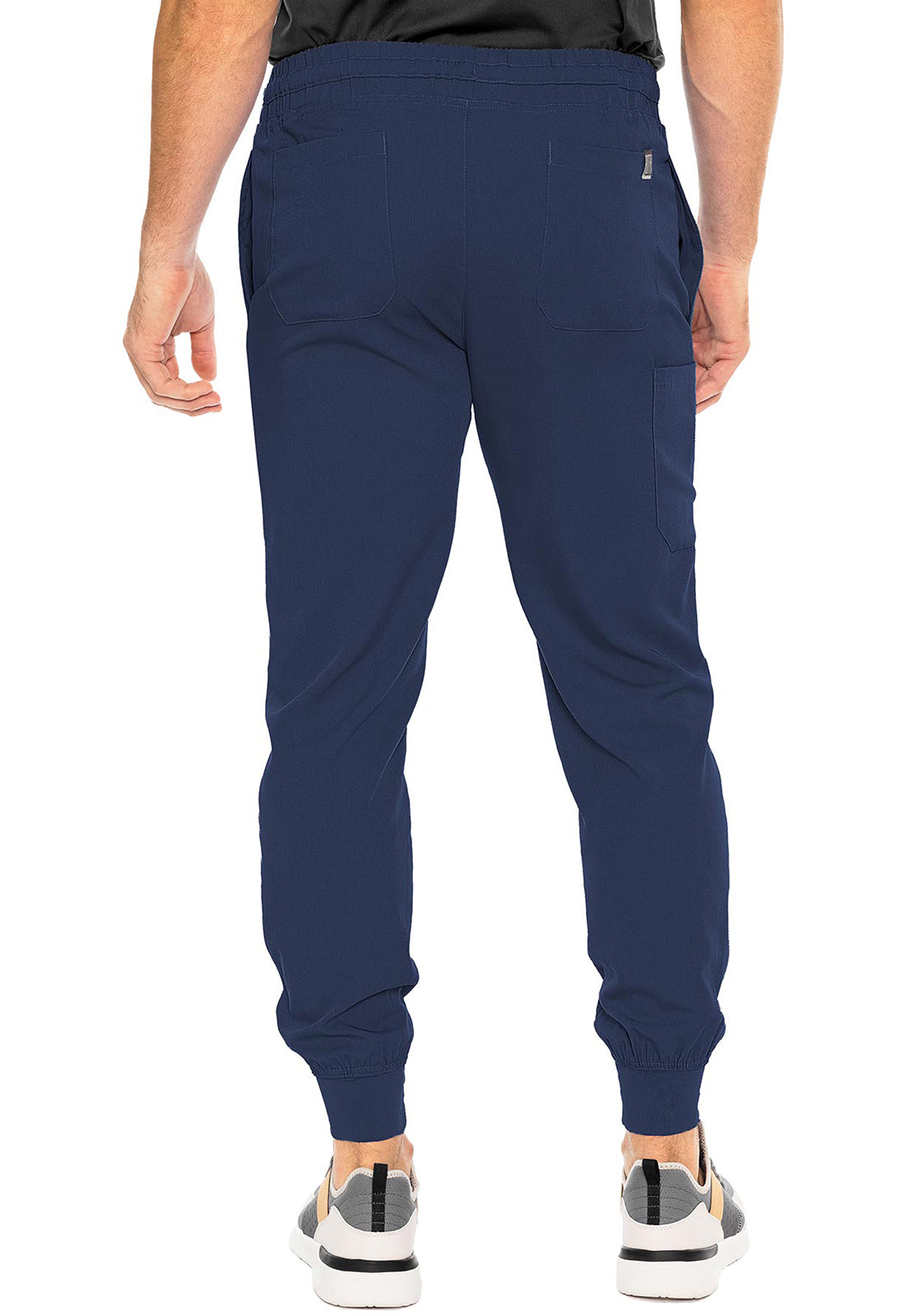 Touch MC7777 Bowen Jogger Navy Model Image Back | Rothwear