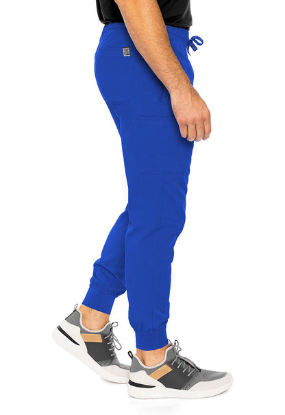 Touch MC7777 Bowen Jogger Royal Model Image Left Side | Rothwear