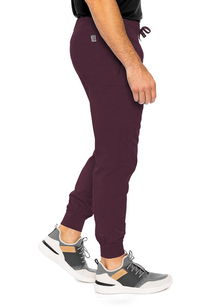 Touch MC7777 Bowen Jogger Wine Model Image Left Side | Rothwear