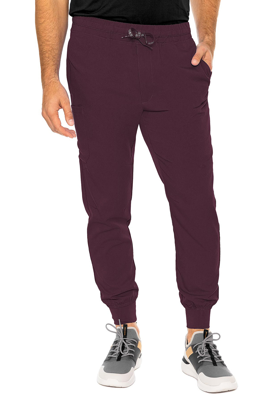 Touch MC7777 Bowen Jogger Tall Wine Model Image Front | Rothwear