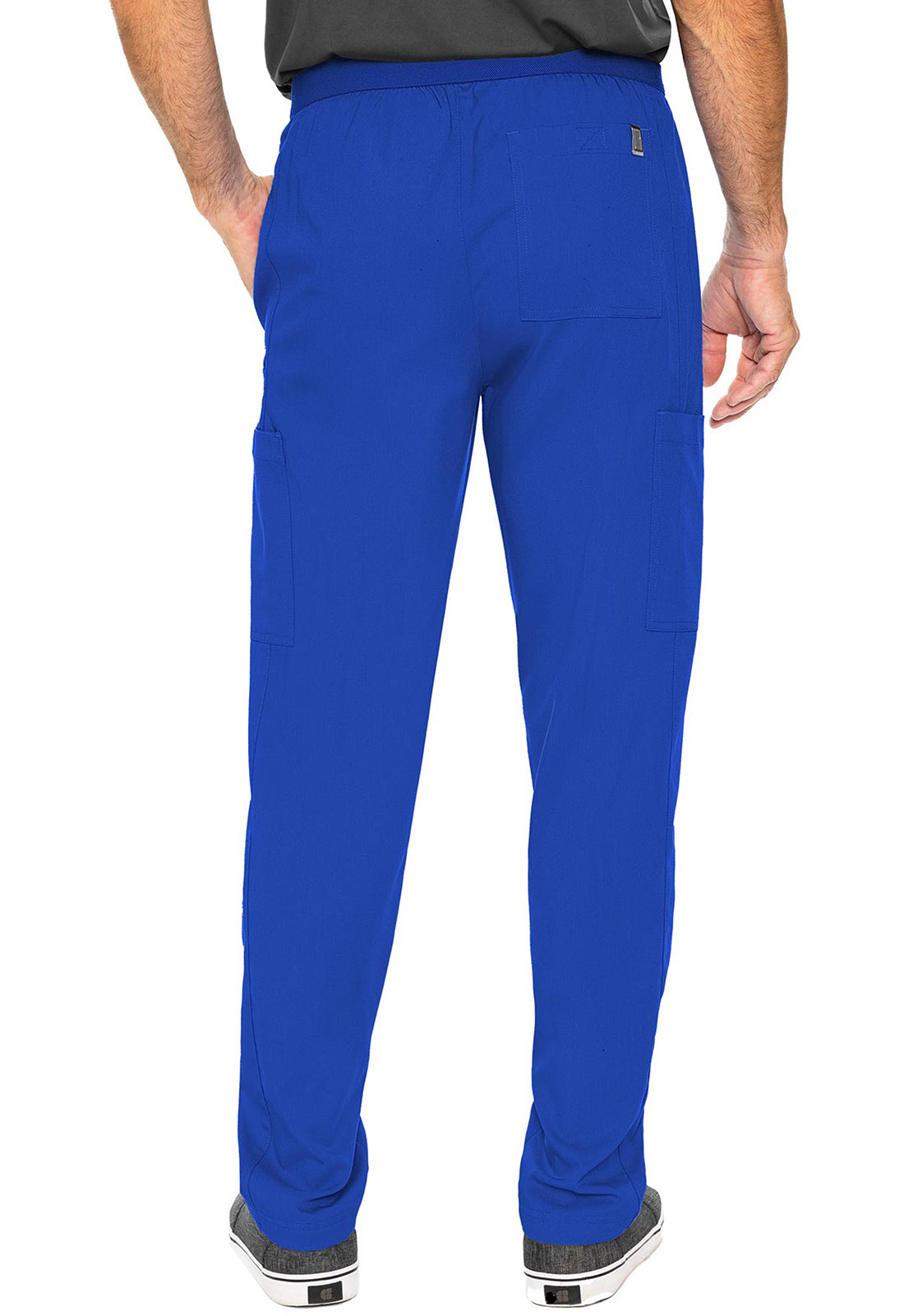 Touch MC7779 Hutton Straight Leg Royal Model Image Back | Rothwear