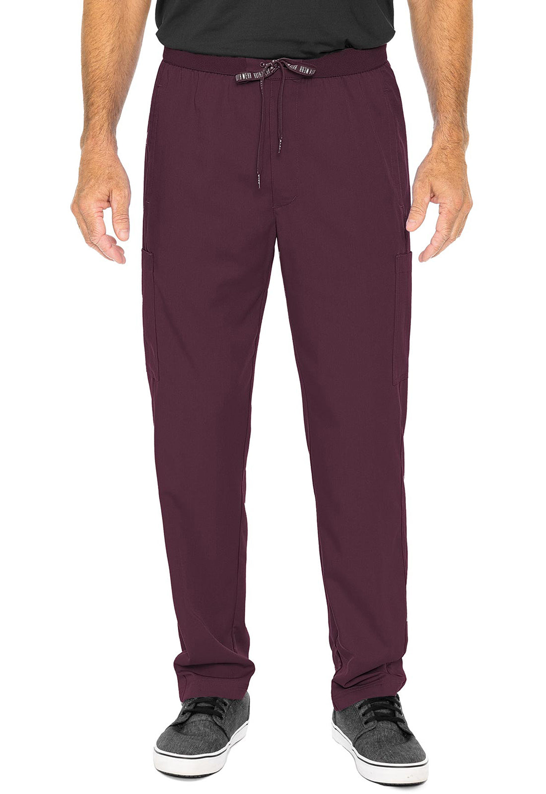 Touch MC7779 Hutton Straight Leg Wine Model Image Front | Rothwear