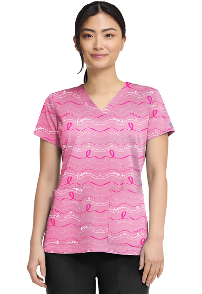 Prints MC8564 V-Neck Print Top In The Loop