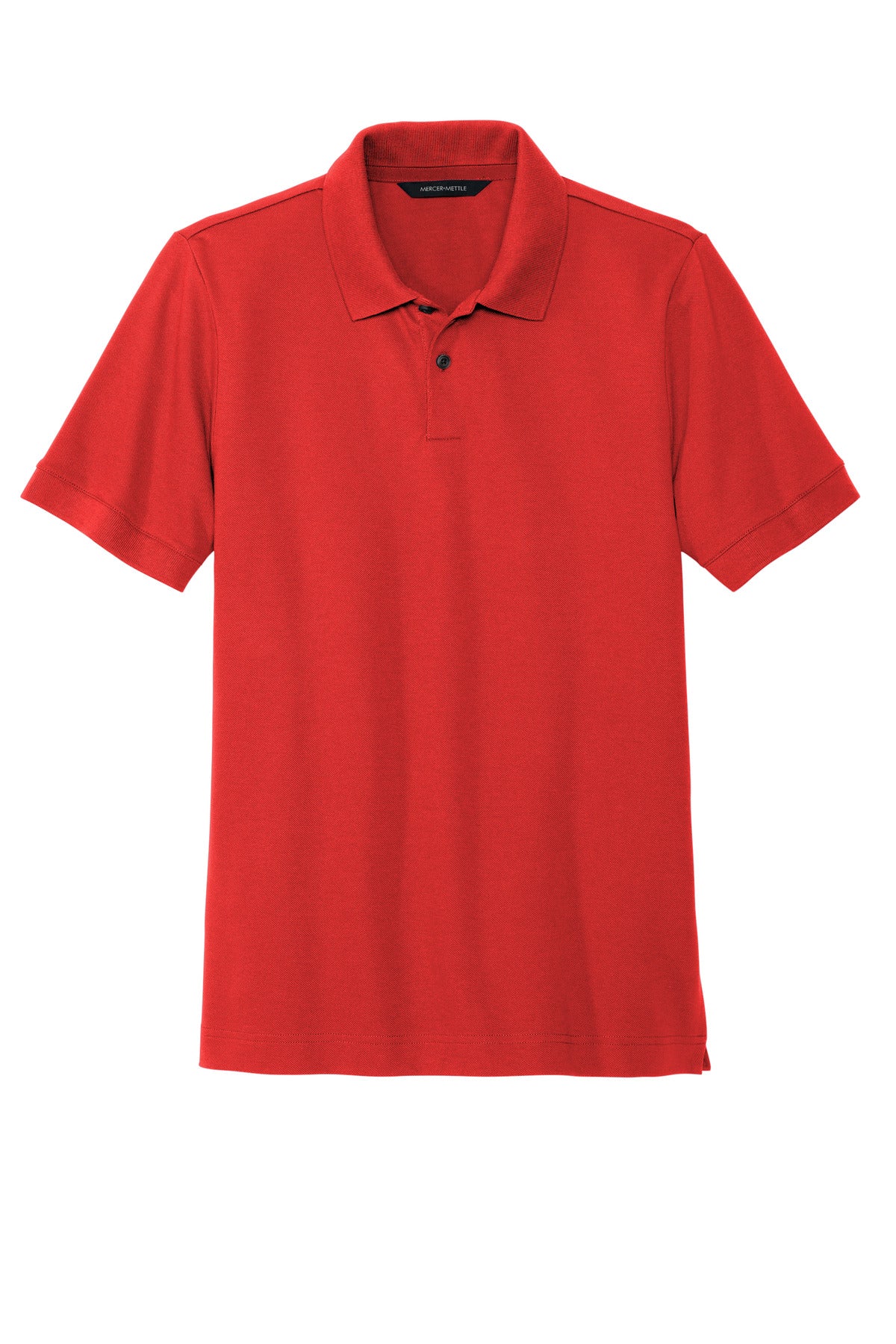 Mercer+Mettle Stretch Heavyweight Pique Polo MM1000 Apple Red
