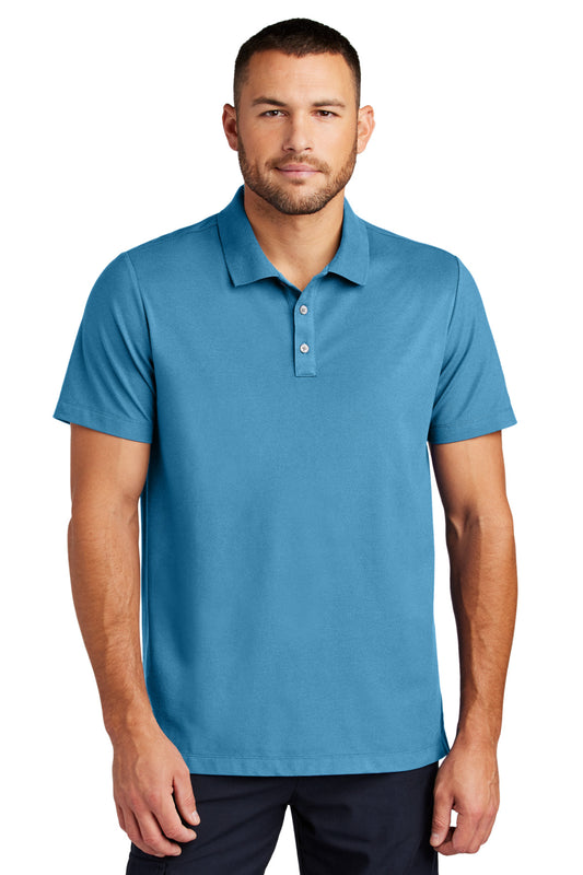 Mercer+Mettle Stretch Pique Polo MM1004 Parisian Blue