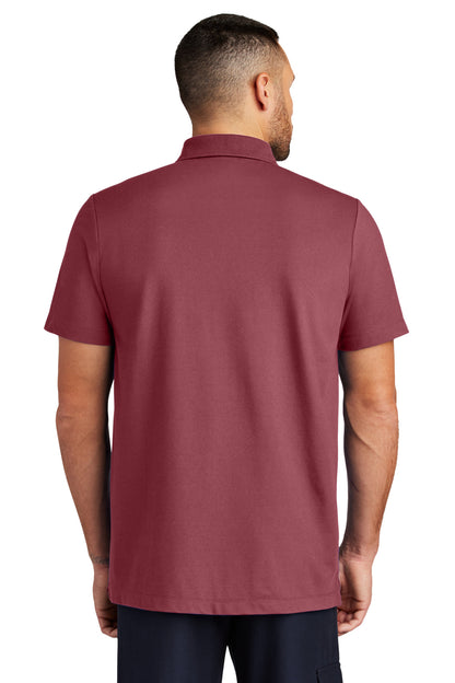 Mercer+Mettle Stretch Pique Polo MM1004 Rosewood