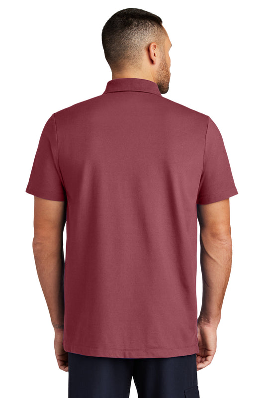 Mercer+Mettle Stretch Pique Polo MM1004 Rosewood