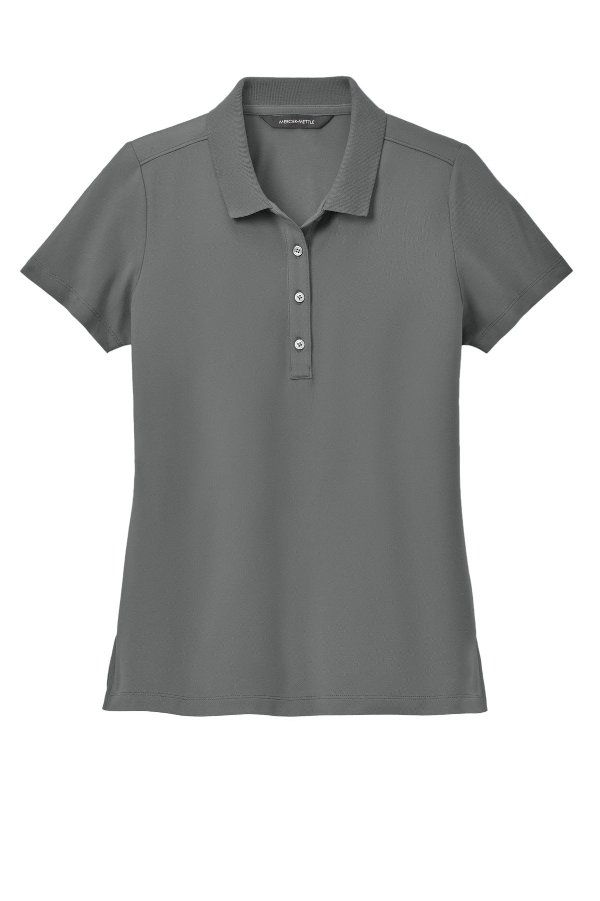Mercer+Mettle Women's Stretch Pique Polo MM1005 Storm Grey