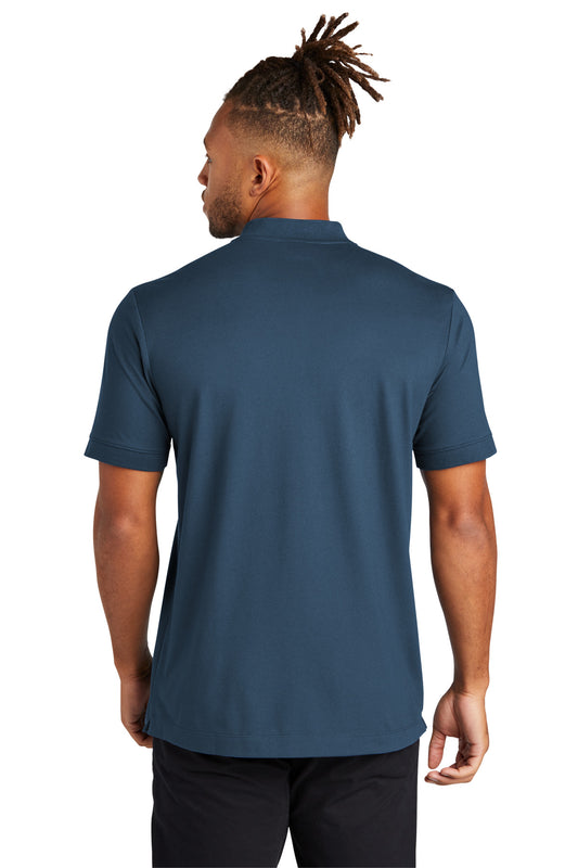 Mercer+Mettle Stretch Pique Henley MM1008 Insignia Blue