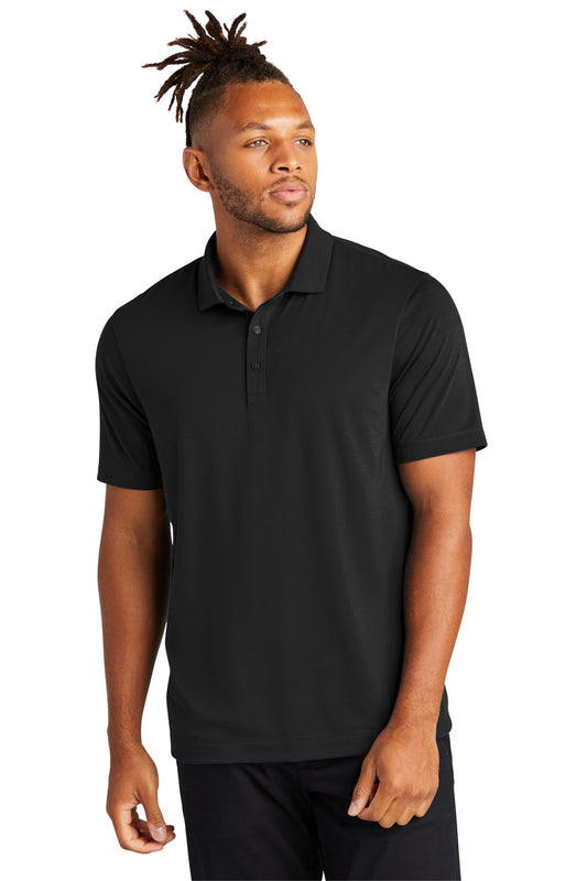 Mercer+Mettle Stretch Jersey Polo MM1014 Deep Black