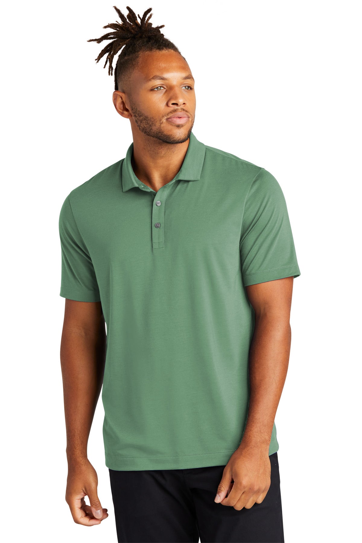 Mercer+Mettle Stretch Jersey Polo MM1014 Sage