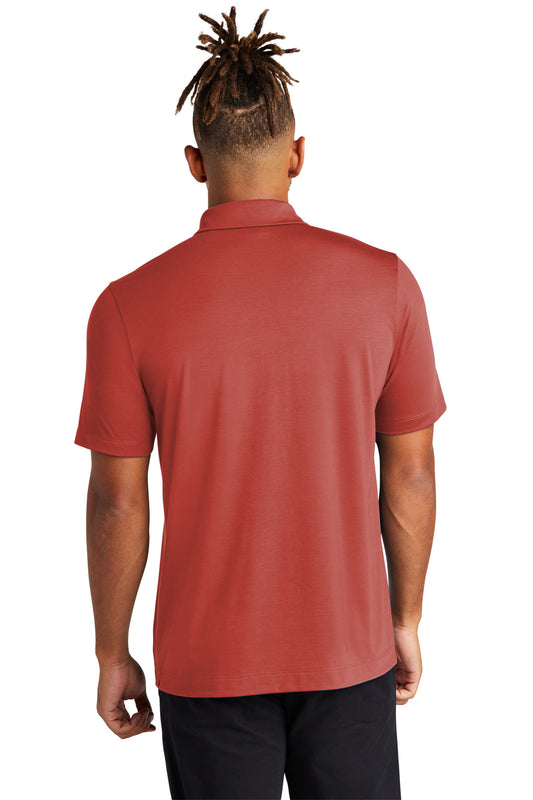 Mercer+Mettle Stretch Jersey Polo MM1014 Terracotta