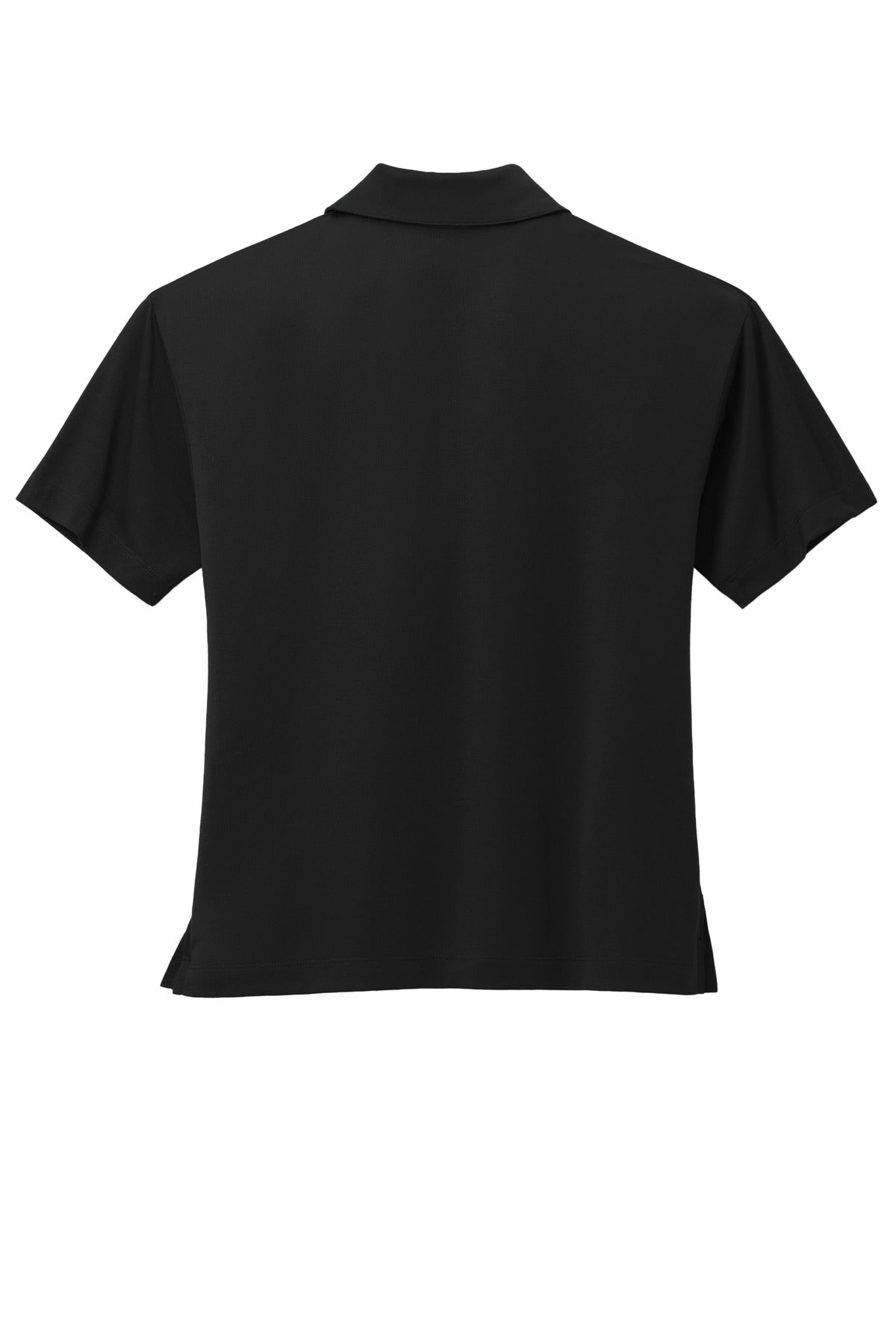 Mercer+Mettle Women's Stretch Jersey Polo MM1015 Deep Black