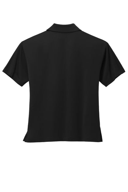 Mercer+Mettle Women's Stretch Jersey Polo MM1015 Deep Black