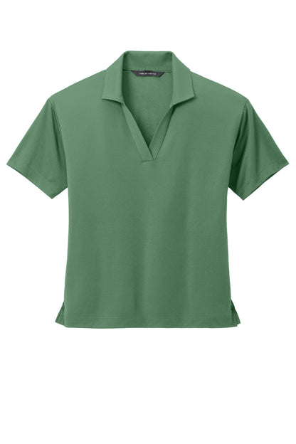 Mercer+Mettle Women's Stretch Jersey Polo MM1015 Sage