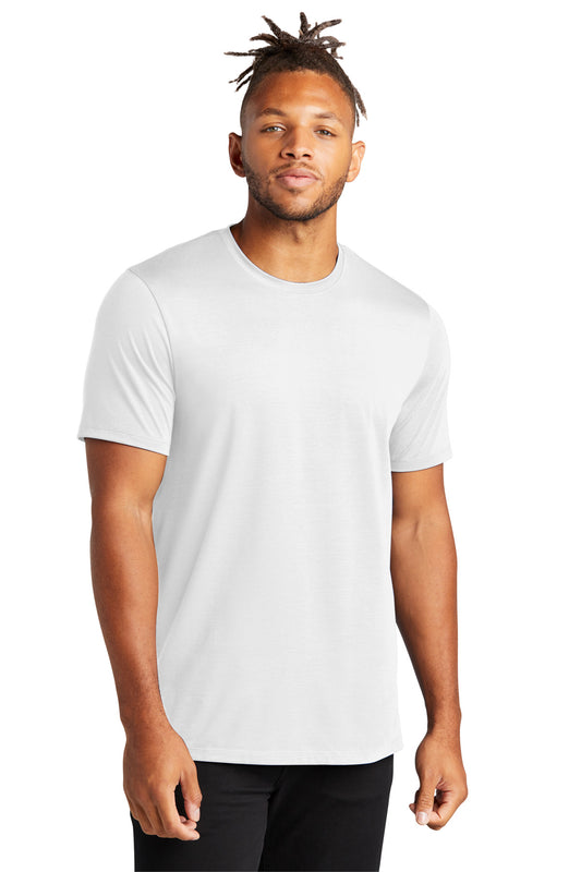 Mercer+Mettle Stretch Jersey Crew MM1016 White