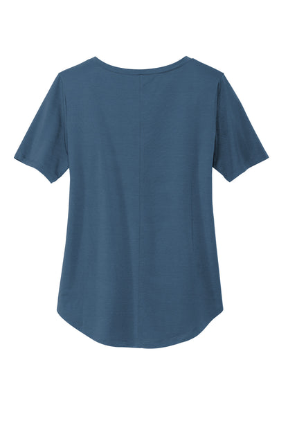 Mercer+Mettle Women's Stretch Jersey Relaxed Scoop MM1017 Insignia Blue
