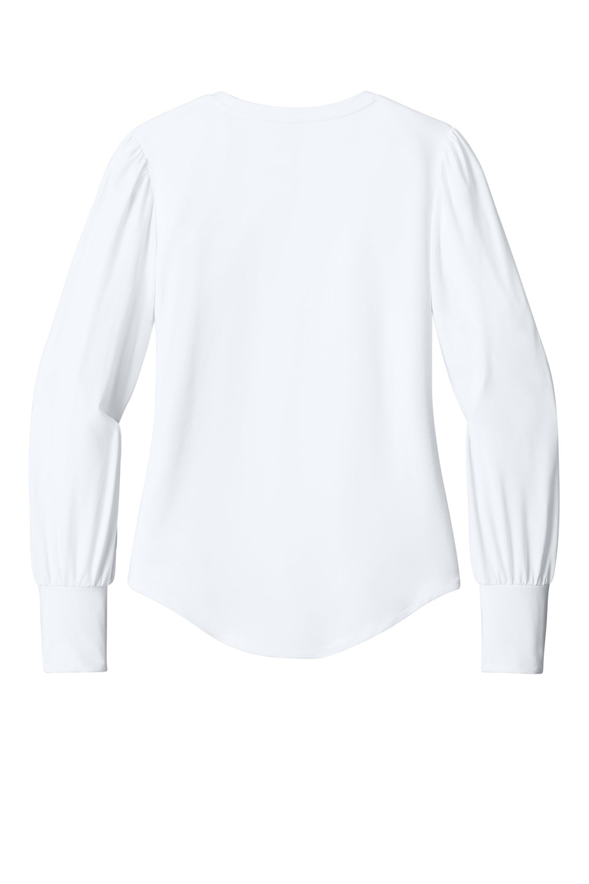 Mercer+Mettle Women's Stretch Jersey Long Sleeve Blouson Top image 4
