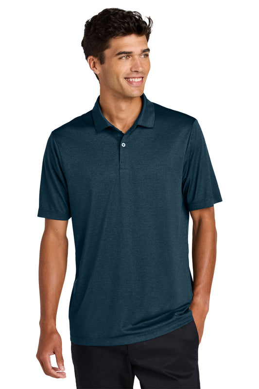 Mercer+Mettle Recharge Jersey Polo MM1020 Insignia Blue Heather