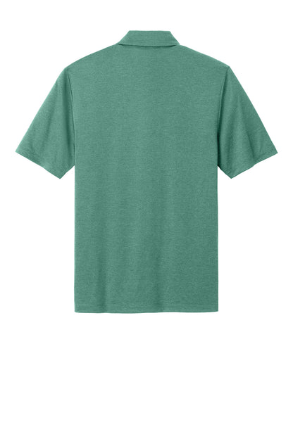 Mercer+Mettle Recharge Jersey Polo MM1020 Sage Heather