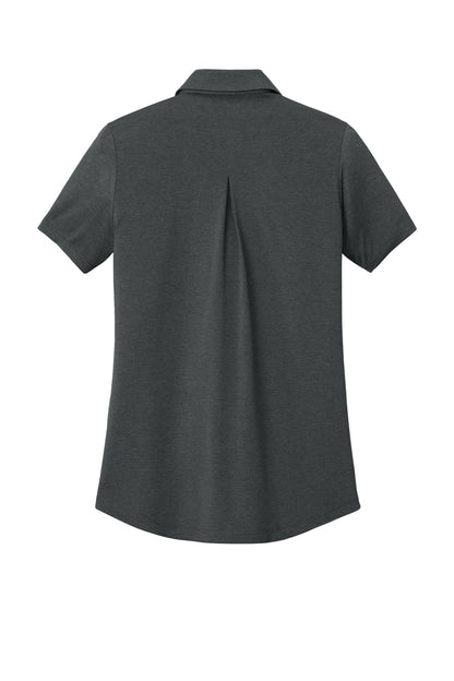 Mercer+Mettle Women's Recharge Jersey Polo MM1021 Anchor Grey Heather