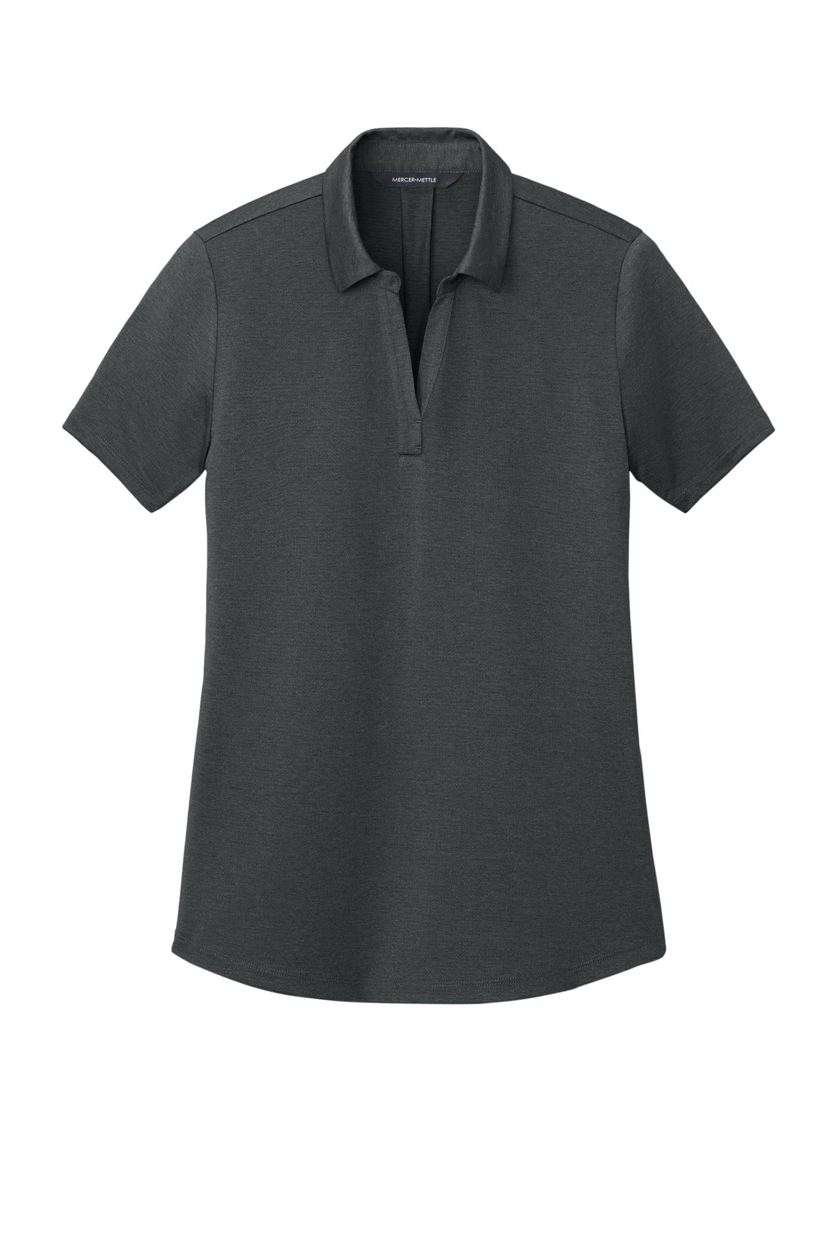 Mercer+Mettle Women's Recharge Jersey Polo MM1021 Anchor Grey Heather