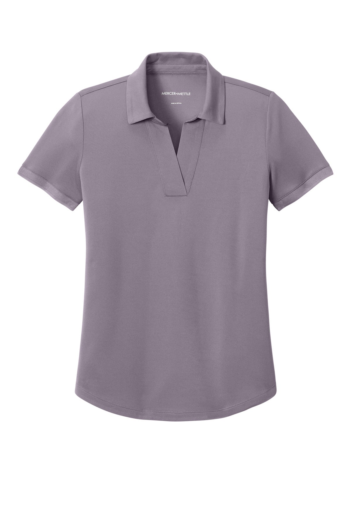 Mercer+Mettle Women's Everyday Performance Polo MM1031 Purple Ash