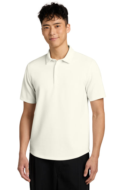 Mercer+Mettle Lite Spacer Polo MM1040 Ivory Chiffon