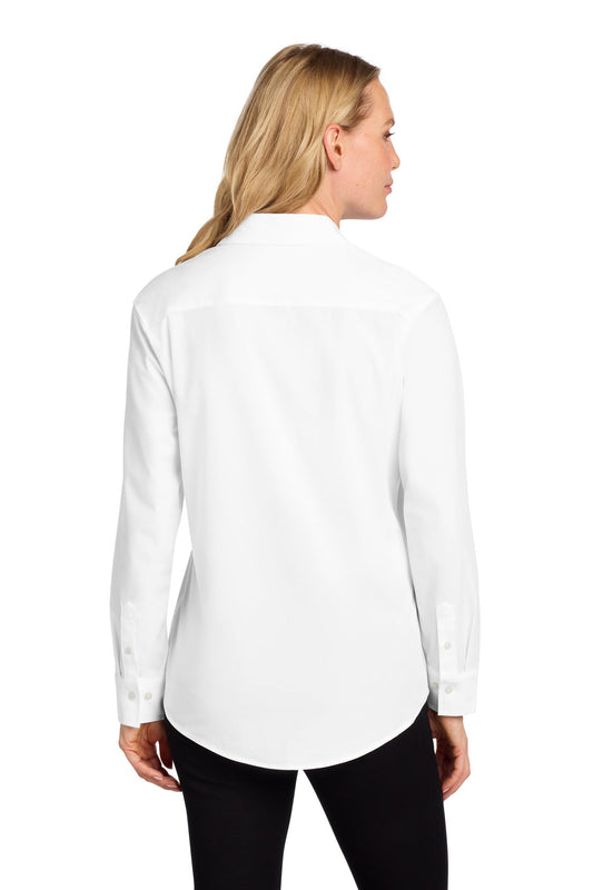 Mercer+Mettle Women's Long Sleeve Stretch Woven Shirt MM2001 image 2