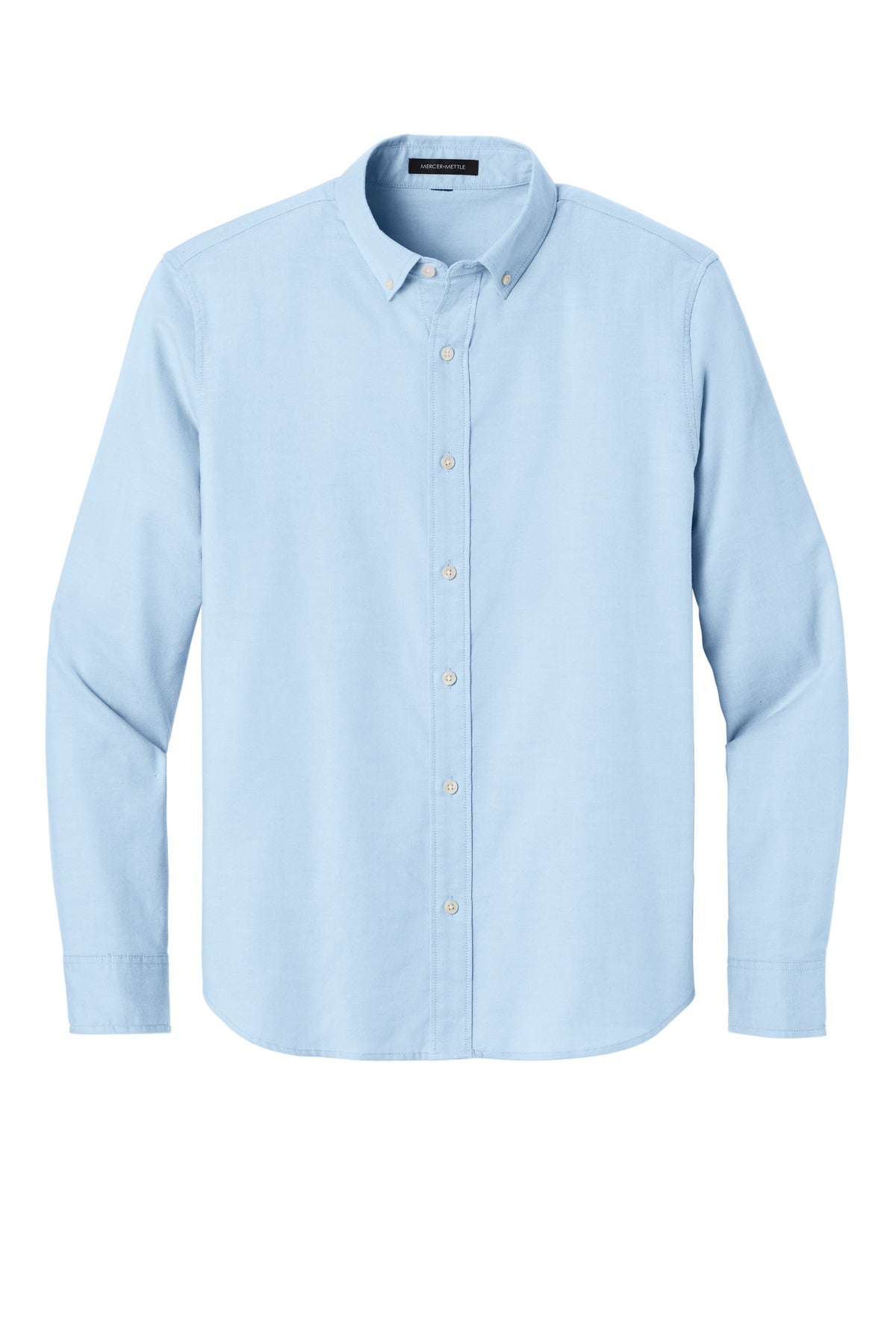 Mercer+Mettle Long Sleeve Modern Oxford Shirt MM2002 Light Blue