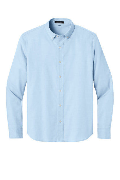 Mercer+Mettle Long Sleeve Modern Oxford Shirt MM2002 Light Blue