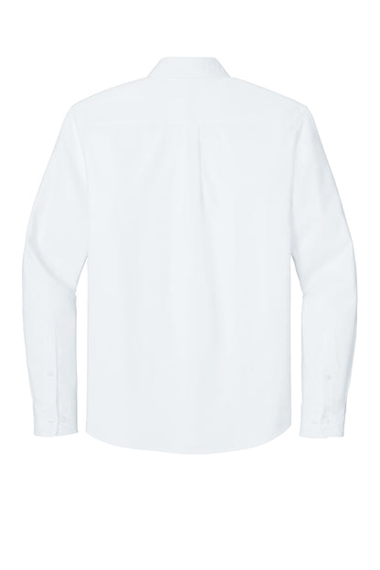 Mercer+Mettle Long Sleeve Modern Oxford Shirt MM2002 White