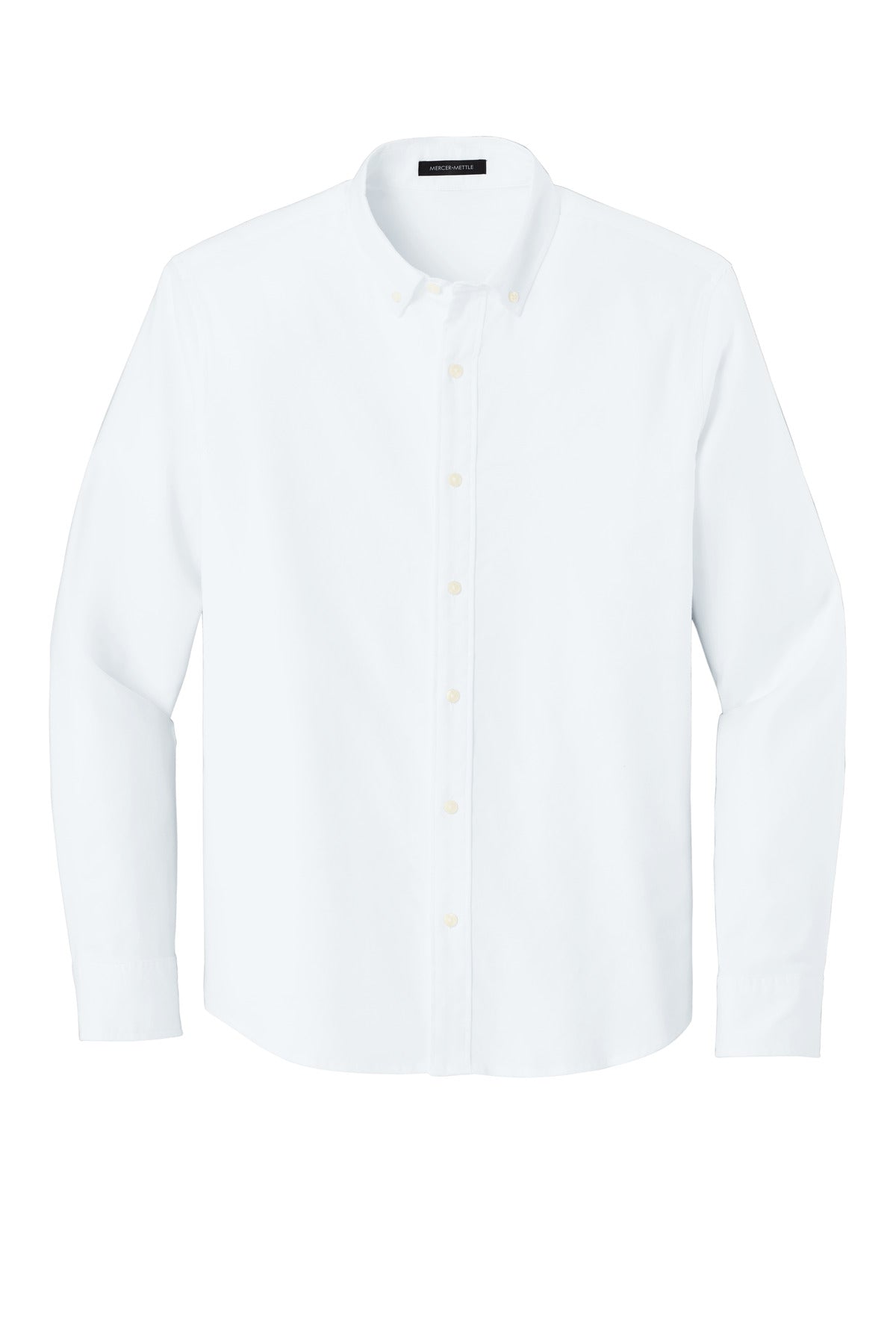 Mercer+Mettle Long Sleeve Modern Oxford Shirt MM2002 White