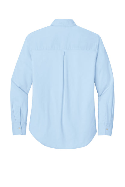 Mercer+Mettle Women's Long Sleeve Modern Oxford Shirt MM2003 Light Blue