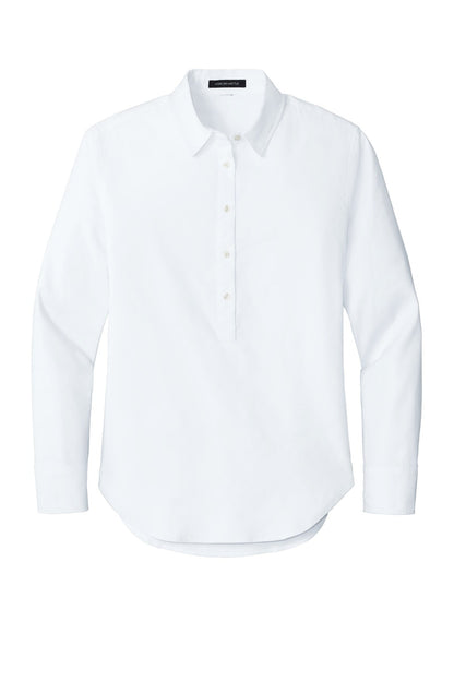 Mercer+Mettle Women's Long Sleeve Modern Oxford Shirt image 3