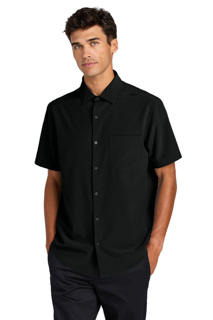 Mercer+Mettle Short Sleeve UV Capital Tech Shirt MM2006 Deep Black