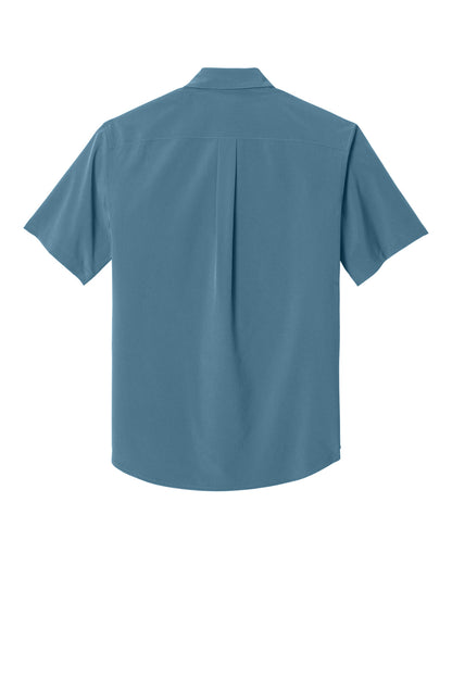 Mercer+Mettle Short Sleeve UV Capital Tech Shirt MM2006 Harbor Blue