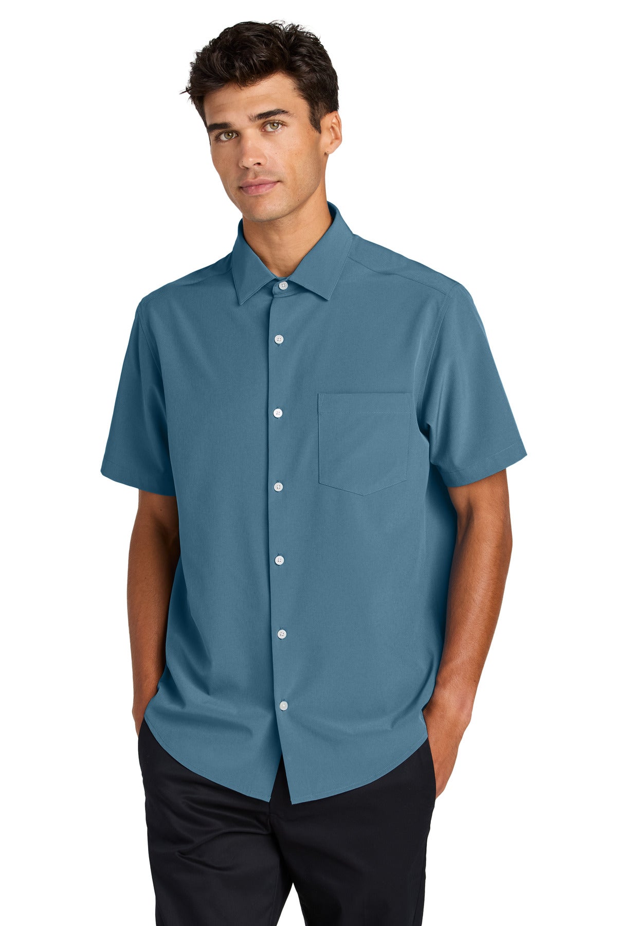 Mercer+Mettle Short Sleeve UV Capital Tech Shirt MM2006 image 1