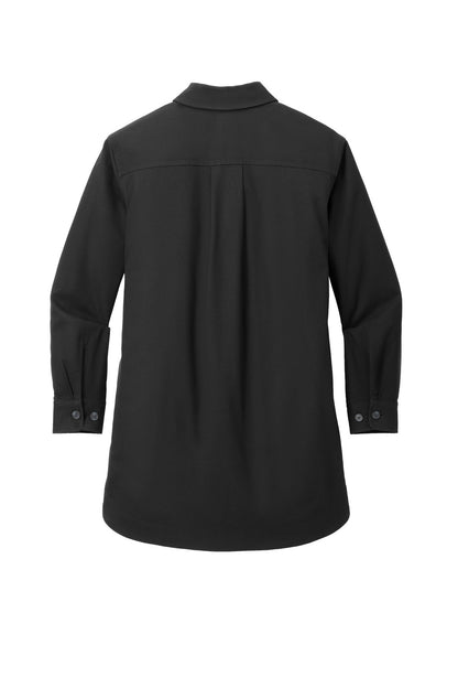 Mercer+Mettle Women's Long Sleeve Twill Overshirt MM2021 image 4