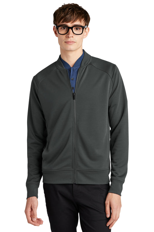 Mercer+Mettle Double-Knit Bomber MM3000 Anchor Grey