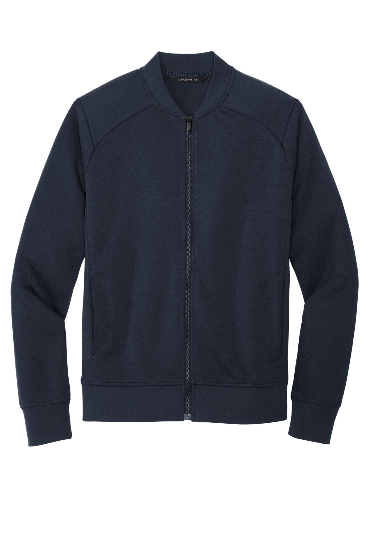 Mercer+Mettle Double-Knit Bomber MM3000 Night Navy
