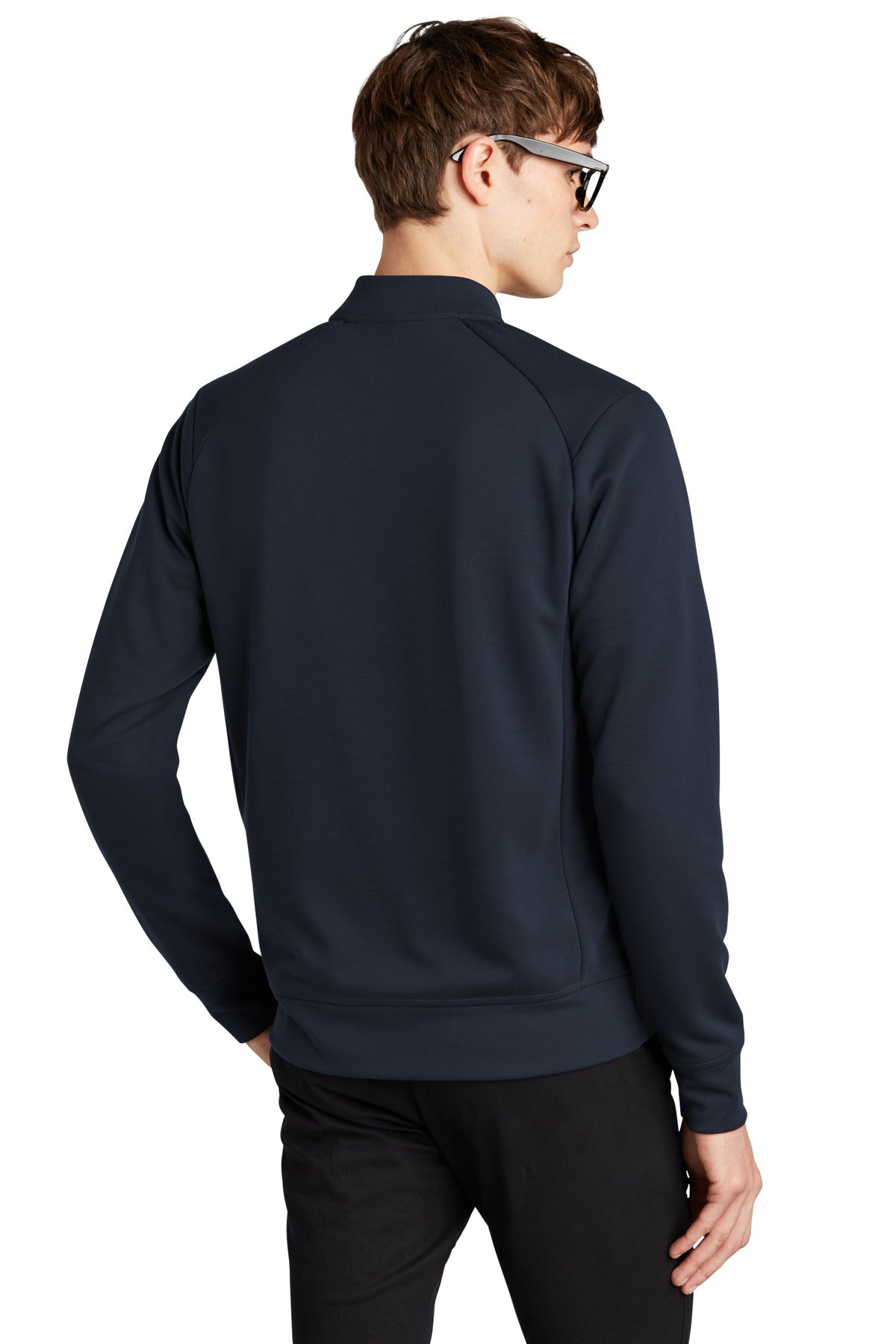 Mercer+Mettle Double-Knit Bomber MM3000 Night Navy