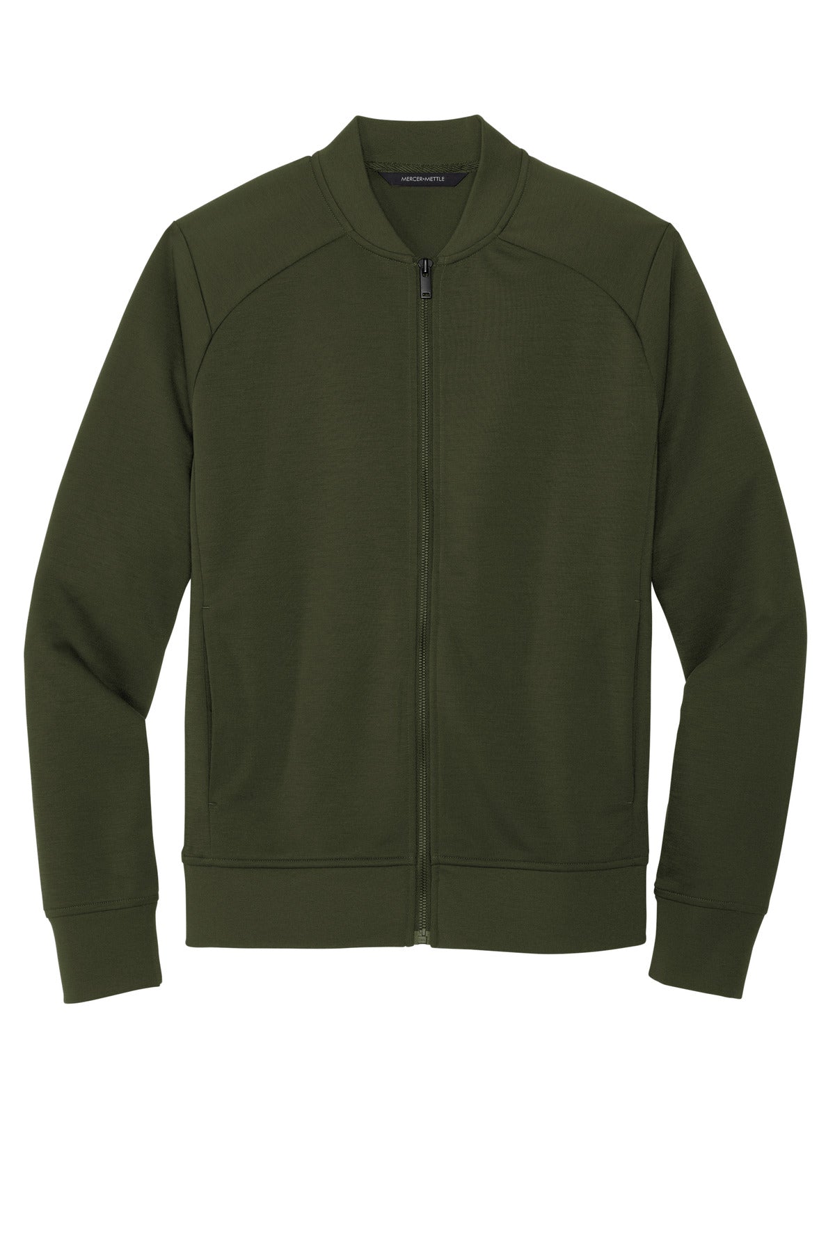 Mercer+Mettle Double-Knit Bomber MM3000 Townsend Green