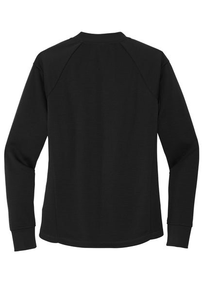 Mercer+Mettle Women's Double-Knit Bomber MM3001 Deep Black
