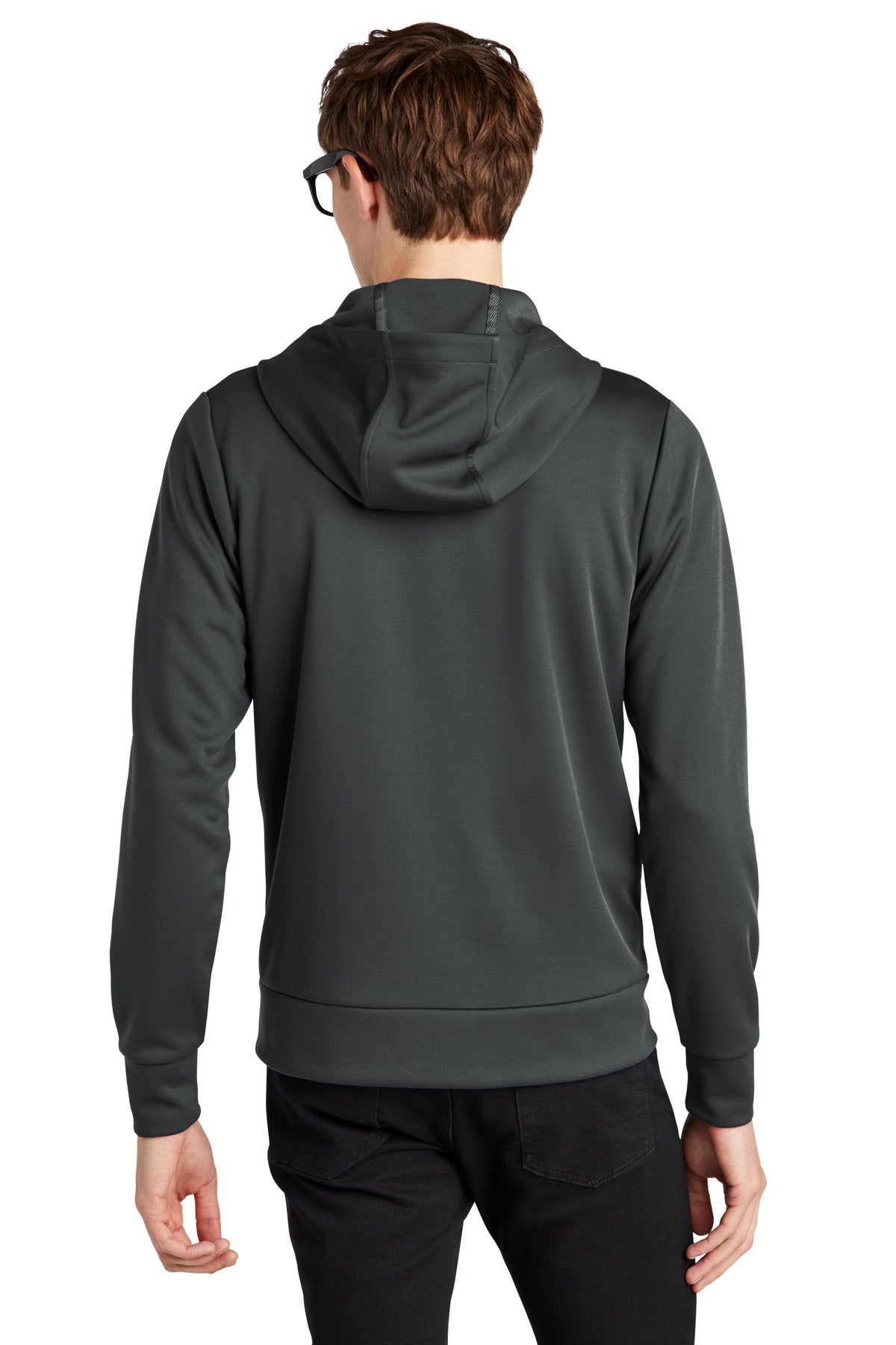 Mercer+Mettle Double-Knit Full-Zip Hoodie MM3002 Anchor Grey