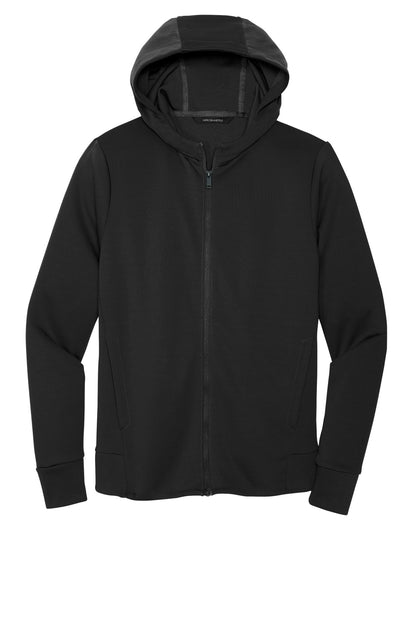 Mercer+Mettle Double-Knit Full-Zip Hoodie MM3002 Deep Black
