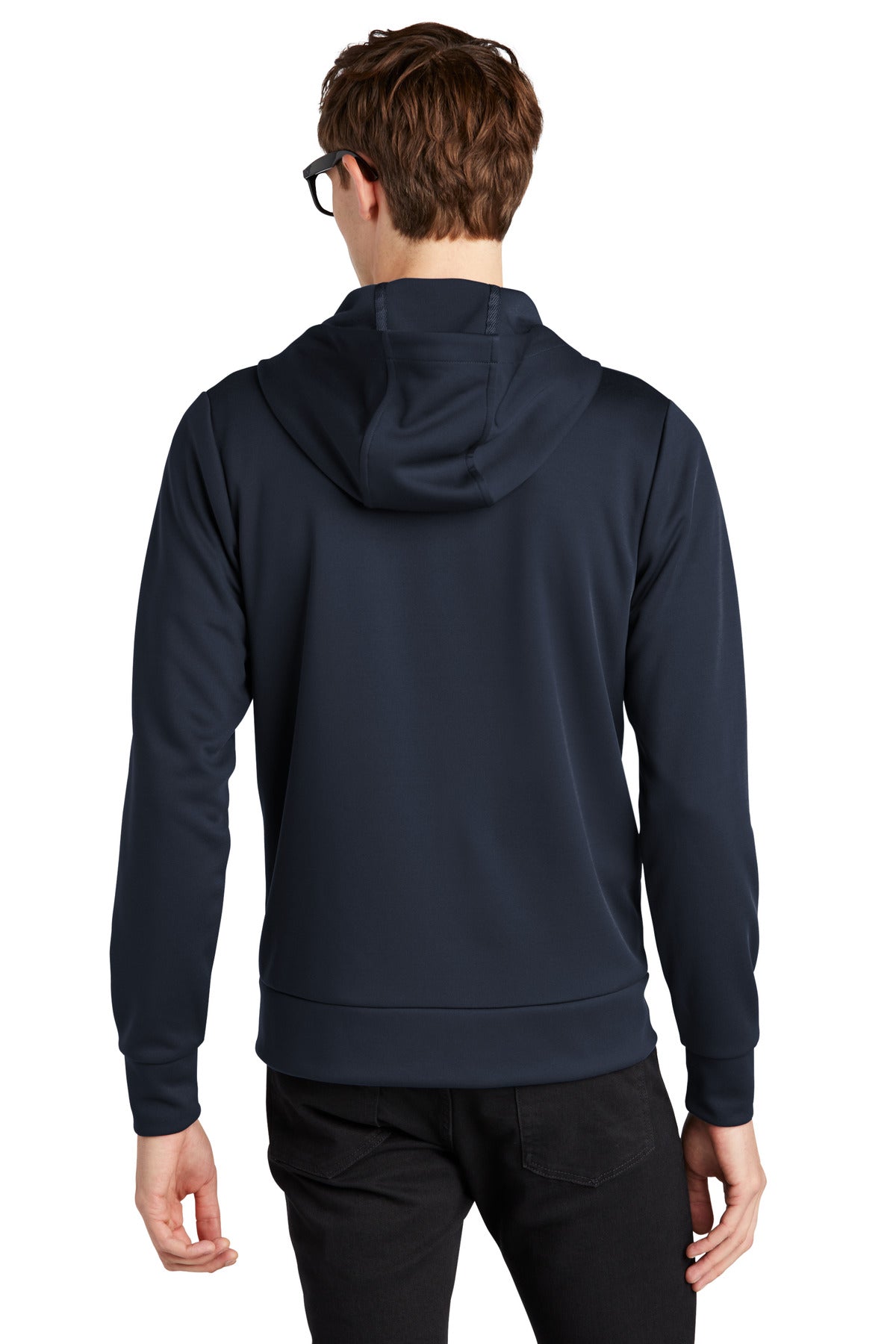 Mercer+Mettle Double-Knit Full-Zip Hoodie MM3002 Night Navy